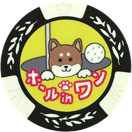 HOKUSHIN TRADING MK0069 Casino Chip Marker Hole In One