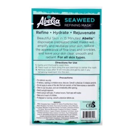 Abelia Seaweed Refining Mask (Pretreated), 0.85oz (24g) (Pack of 3)