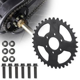 RUTU 530 35T Rear Chain Sprocket for ATV, 530 Chain 35 Tooth Rear Sprocket Cog for 150cc 200cc 250cc ATV UTV GY6 Go Kart Buggy TaoTao Chinese Quads