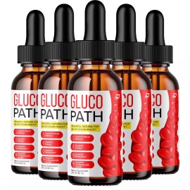 Gluco Path (5 Pack) Gluco Path Drops Healthy Formula - GlucoPath Drops All Natural Healthy