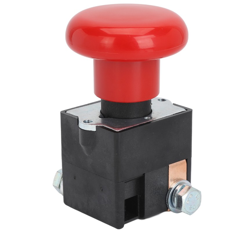 Emergency Push Button Switch DC80V Reliable Emergency Stop Switch Replacement