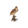 Hi-Line Gift Ltd. Wild Hawk Standing on Branch Garden Statue