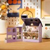 TuKIIE DIY Miniature Dollhouse Kit with Furniture, 1:32 Scale Creative