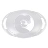 Kitchen Food Processor Robot Lid PC Heat Resistance Steaming Pan