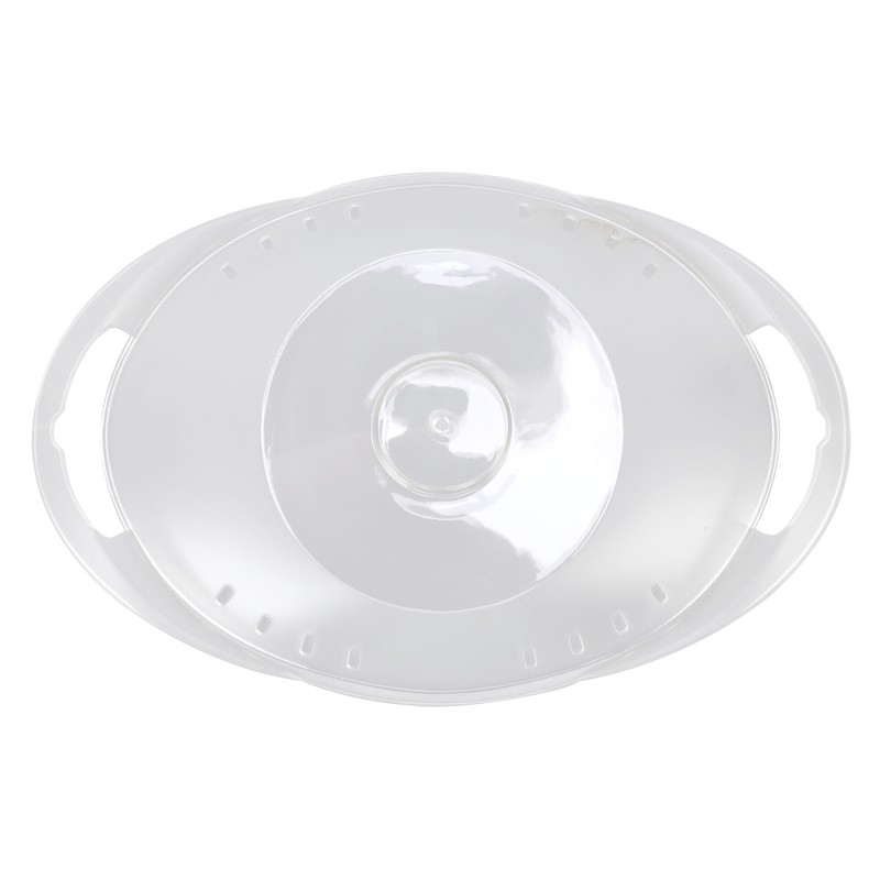 Kitchen Food Processor Robot Lid PC Heat Resistance Steaming Pan