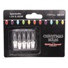 Christmas Concepts 5 Clear Push in Spare Replacement Bulbs 1.5v