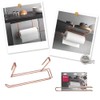 Metaltex 'Easy Roll' Undershelf Kitchen Paper Holder, Polytherm Copper, 35