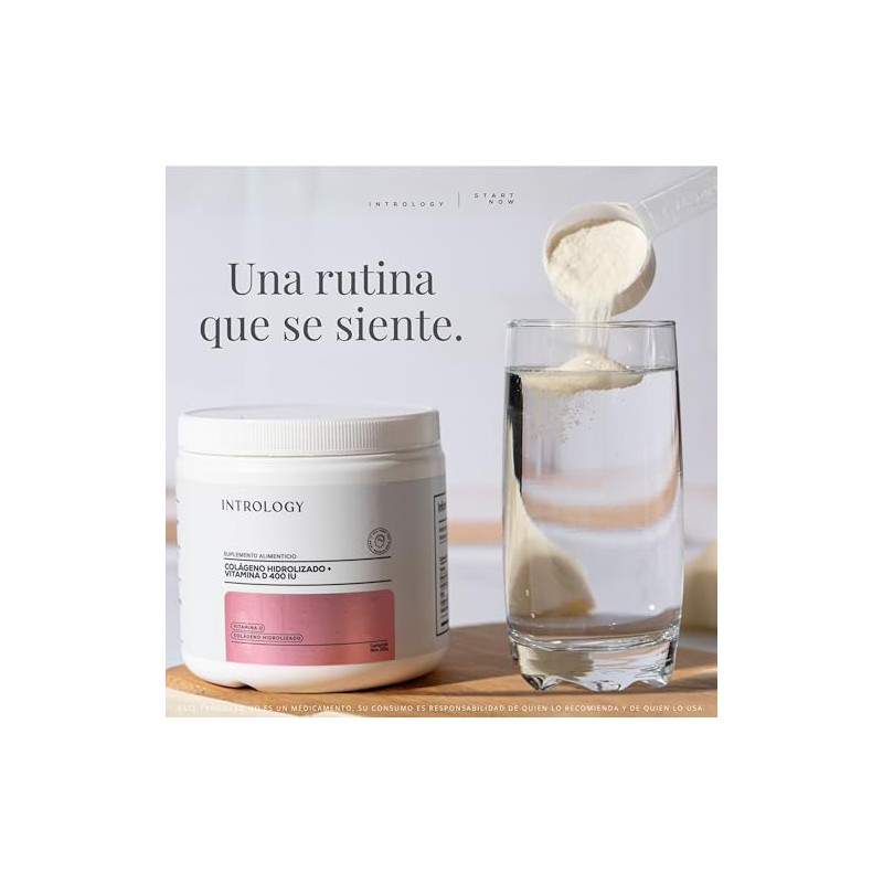 Colágeno Hidrolizado + Vitamina D 400 IU | Suplemento Alimenticio