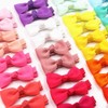 50 Pcs 2inch Mini Bow Hair Clips for Baby Grils