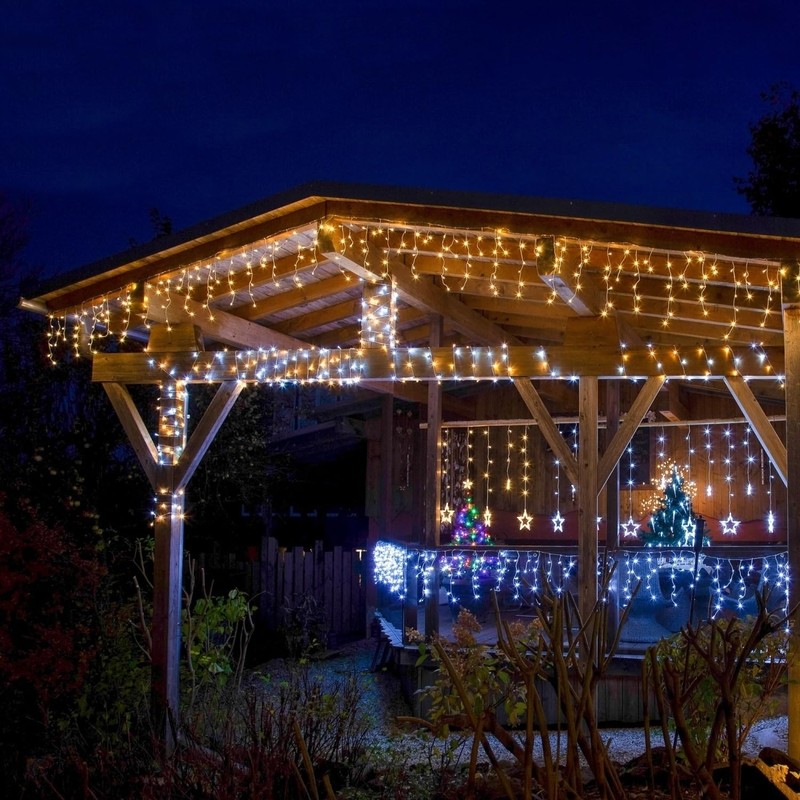 Voltronic®, 200, 400, 600 LED Ice Rain for Indoor and