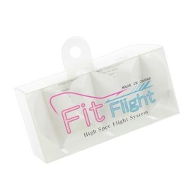 ダーツフライト【フィットフライト】スタンダード　ホワイト　３枚入り