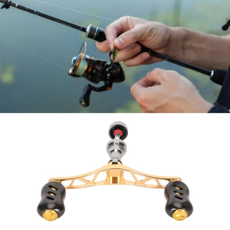 Fishing Reel Handle Grip Carbon Fiber Non Slip Fishing Reel
