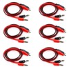 bnafes Power Supply Double Alligator Clip to Banana Connector Audio