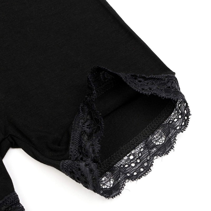 BOOPH Chicas Calzoncillos Cortos De Encaje para Bicicleta para Niñas
