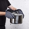 RASH Accessories Double Oven Gloves Butcher Quilted Stripe Pot Holder