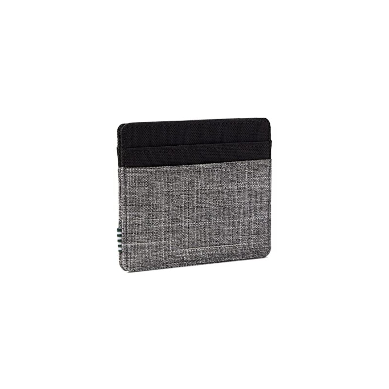 Herschel Supply Co. Charlie RFID Raven Crosshatch 1 One Size,