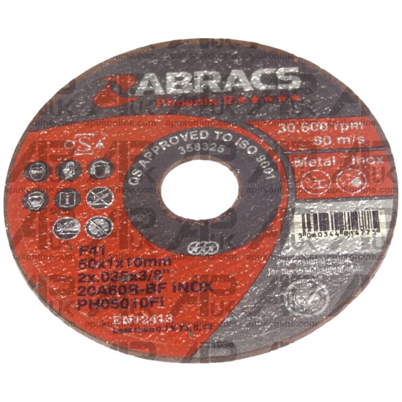 APUK 10x Slitting Cutting Disc Air Tool DIE Grinder Small