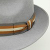 Premium Doyle - Teardrop Fedora Hat - 100% Wool Felt