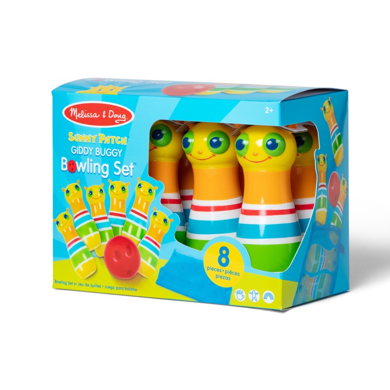 Melissa & Doug Sunny Patch Giddy Buggy Bowling Action Game