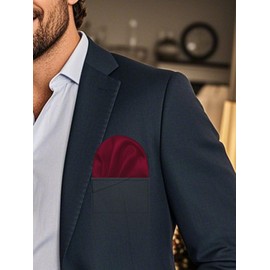 Luckyvestir Pocket Squares for Men Prefolded Suit Handkerchiefs for Church Wedding Tuxedo Jacket