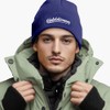 MoonWorks® Herren Beanie mit Patch Strickmütze mit Spruch Wandern Skifahren