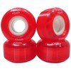 Juice Soft Wheel, 2.1 inches (53 mm), Clear Red