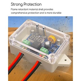 Power Wheel Adapter Kit Fit for Ryobi 18V Battery with Voltage Regulator Fuse and Wire Terminals, Upgrade Battery Adapter Conversion Connector Suit for DIY Rc Truck, Robotics and Rc Car Toys