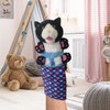 MagiDeal Cat Hand Puppet Interactive Show Theater Fun Teaching Animal
