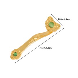 COHEALI 5pcs Chinese Themed Metal Bookmarks Decorative Page Markers with Intricate Motifs Unique Accessories for Literary Enthusiasts Artistic Craftsmanship for Home Decor