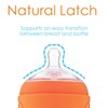 PopYum 9 oz Orange Anti-Colic Formula Making/Mixing/Dispenser Baby Bottle with