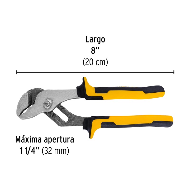 Pretul PEX-8PX, Pinza de extensión 8" mango Comfort Grip