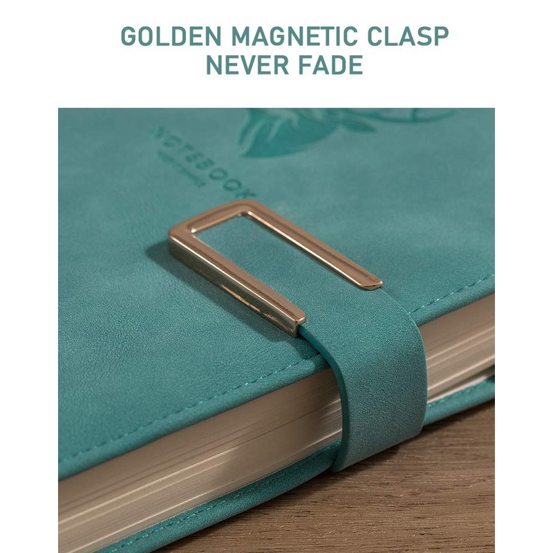 416P Super Thick Business Notebook A5 Buckle Sheepskin Notepad(Deer Head