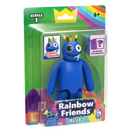 Rainbow Friends - Figura de acción azul (Figura Posable de 5 pulgadas de alto, Serie 1)