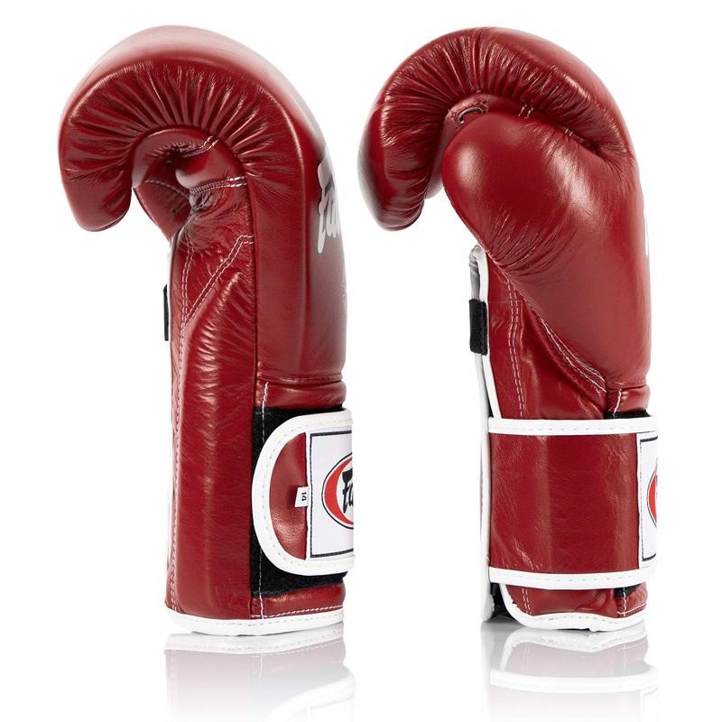 Fairtex BGV9 Mexican Style Red White Muay Thai Boxing Glove