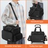 IBVIVIC DJ Cable File Bag with 6 Detachable Dividers High