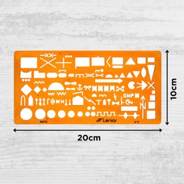 Nato Army Military Map Marking Stencil Series 2