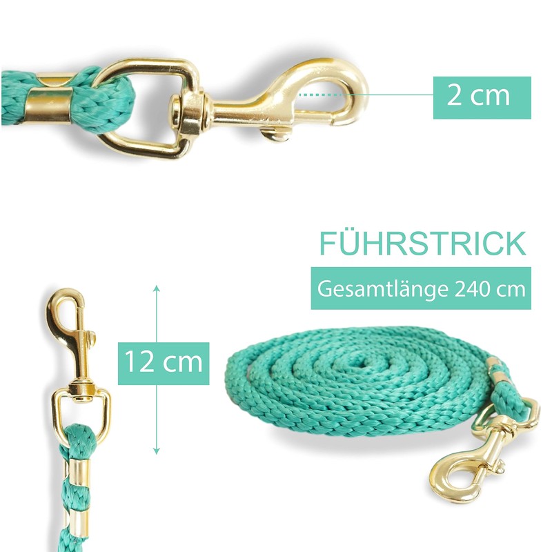 Lead Rope for Horses, Tie Rope in Various Stylish Designs,
