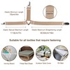 JELLYMONI Bed Sheet Straps, Adjustable Elastic Fasteners with Metal Clips,