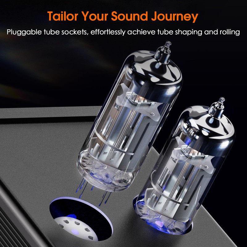 Nobsound Mini HiFi Tube Preamp: Class A Stereo Audio Preamplifier