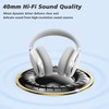  Srhythm NC95 Wireless Headphones Bluetooth 5.3 Active Noise Cancelling/Outsound