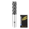 SPEED TIGER Micrograin Carbide Square 45° Helix End Mill -