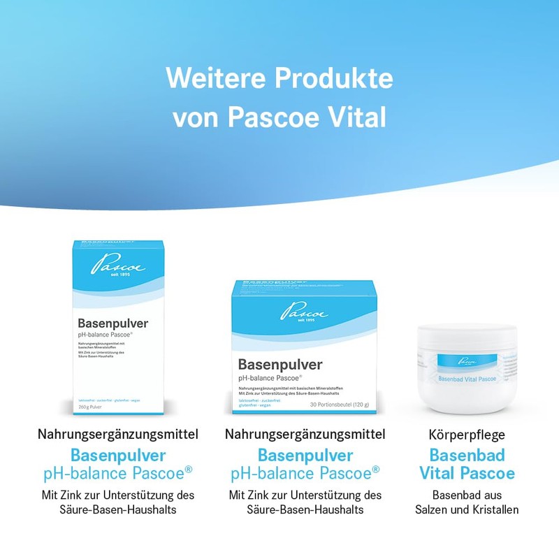 Pascoe® Basentabs (pH Balance Tablets) for Maintaining Acid-Alkaline Balance /