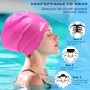 Extra Large Swim Cap Women Adult, Swim Caps for Long