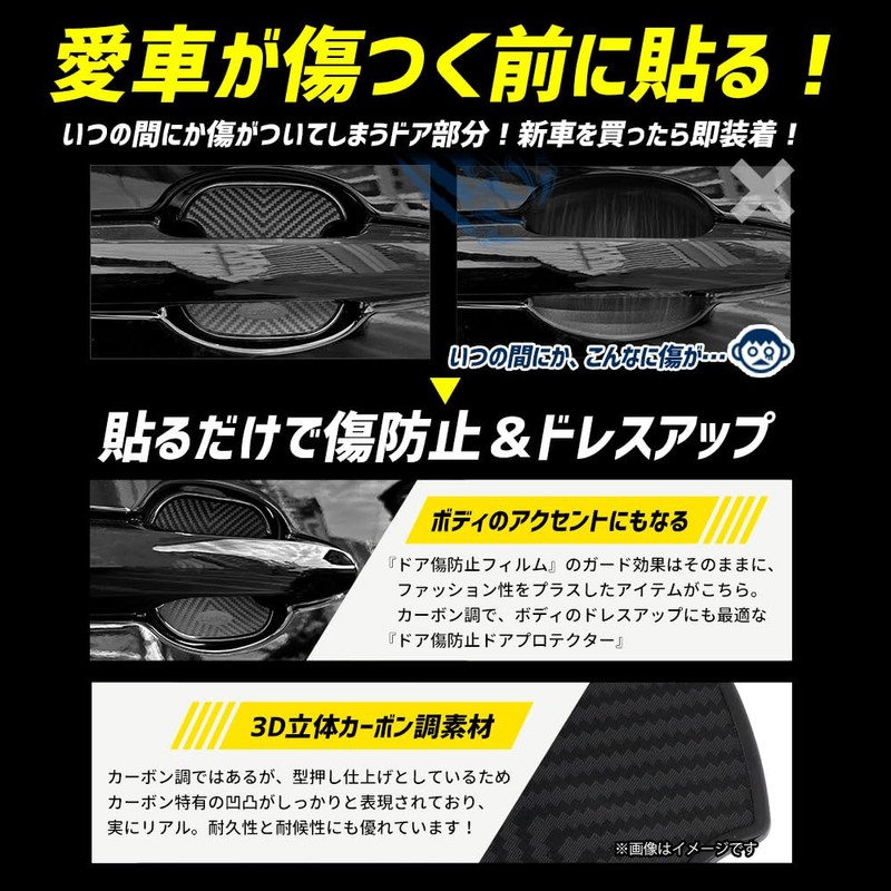 YOURS Crown Estate Compatible Door Scratch Prevention Door Protector Set