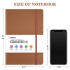 OMEYA Hardcover Journal Notebooks for Work: 4 Pack, A5 100gsm