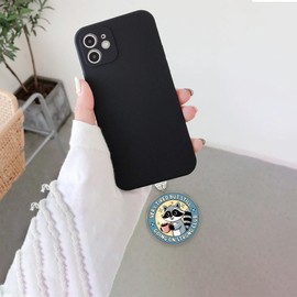 Very Tired But Still Going On Strong Club Kindle Charms, Dust Plug Charm, Accessories Kindle 1.5 Inches Funny Raccoon,Tea, Mental Health, Lightning/Type C Acrylic Material, Accessories for E-Reader