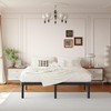 ZIYOO 18 Inch Full Size Metal Platform Bed Frame with