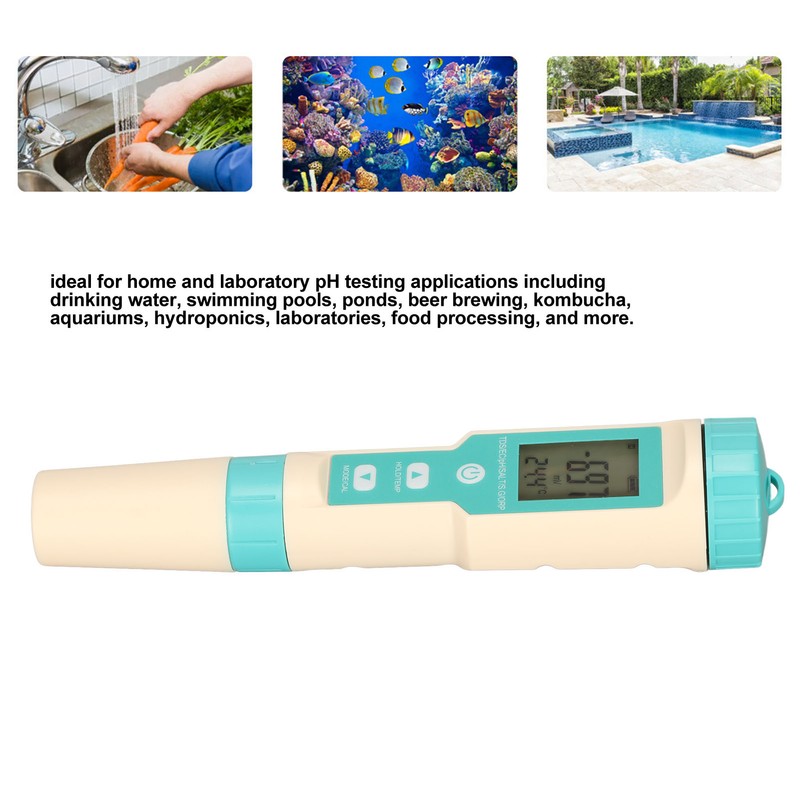 Water Quality Test Pen 7 in 1 TEM EC TDS