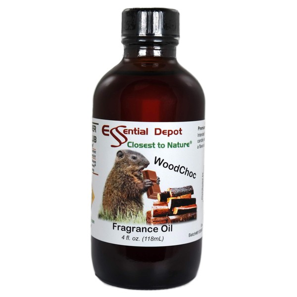WoodChoc Fragrance Oil - 4 oz - Supplied in 4