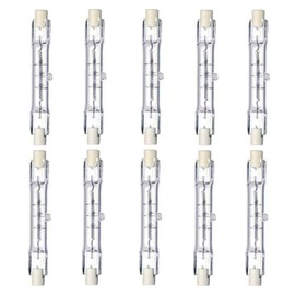 Ciata Halogen T3 RSC 100Watt 120V 2900K Double Ended Light Bulb in Clear Finish. (10)